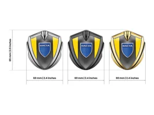 Dacia Emblem Auto Abzeichen Limitierte Edition Premium Look